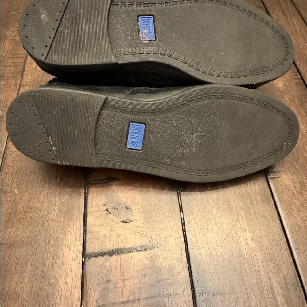 KEDS Vintage Black Chukka Boots Women’s Size 8 Boho Hippie Prairie Cottagecore - Picture 8 of 11